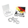 Geschenkartikel: ROMINOX® Key Tool Bicycle / Fahrrad (19 Funktionen) im Motiv-Mäppchen Deutschland Fan Jubelverstärker