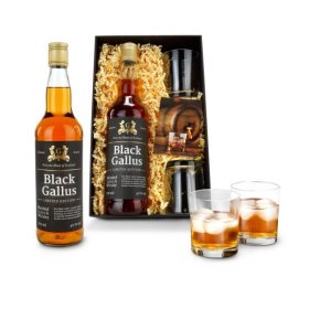 Geschenkset / Präsenteset: Black Gallus Whisky