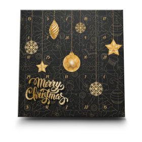 Geschenkartikel / Präsentartikel : Duftkerzen Adventskalender Merry Christmas