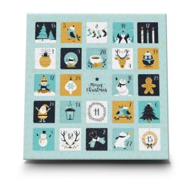 Geschenkartikel / Präsentartikel : Duftkerzen Adventskalender Charming Christmas