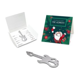 Geschenkartikel: ROMINOX® Key Tool / Multifunktionswerkzeug im Motiv-Mäppchen Frohe Weihnachten