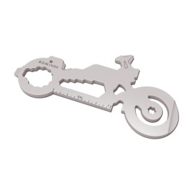 Geschenkartikel: ROMINOX® Key Tool Motorbike / Motorrad (21 Funktionen) im Motiv-Mäppchen Osterhase