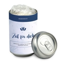 Badesalz-Dose XL 300 g, Zeit für Dich