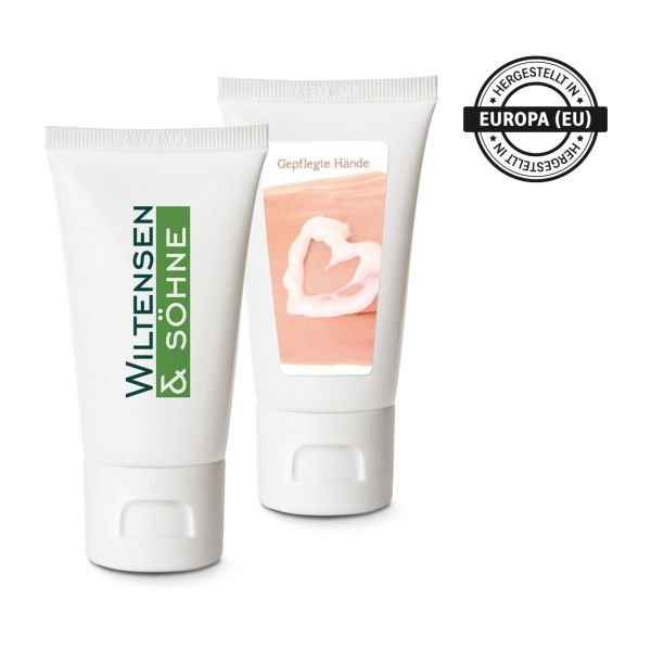 Pflegetube Basic 50 ml - Hand- und Nagelcreme sensitiv mit Aloe Vera, Sheabutter, Mandelöl & Avocadoöl