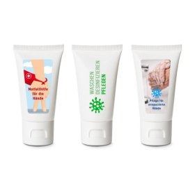 Pflegetube Basic 50 ml - Hand- und Nagelcreme sensitiv mit Aloe Vera, Sheabutter, Mandelöl & Avocadoöl