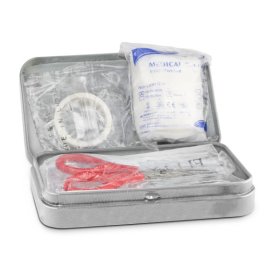 First Aid Box Compact, 27-teilig in Metalldose