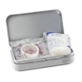 First Aid Box Compact, 27-teilig in Metalldose