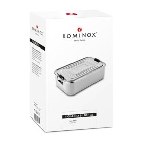 ROMINOX® Lunchbox // Quadra Silber XL