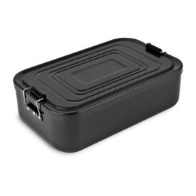 ROMINOX® Lunchbox // Quadra Schwarz matt XL